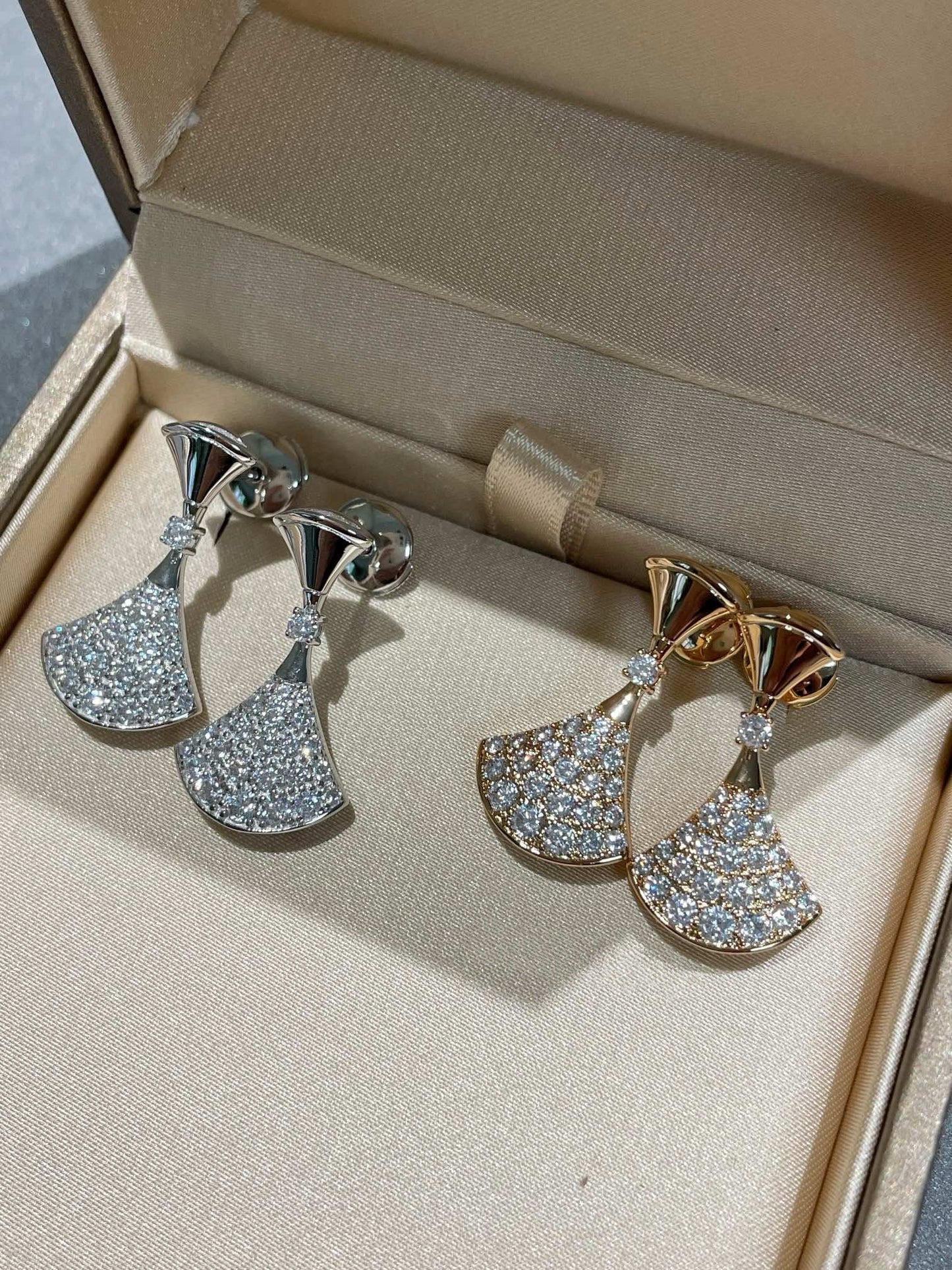 [BIJOUX]BOUCLES D'OREILLES DREAM DIAMANT