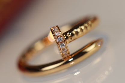 [BIJOUX]JUSTE RING 2.65MM GOLD DIAMOND