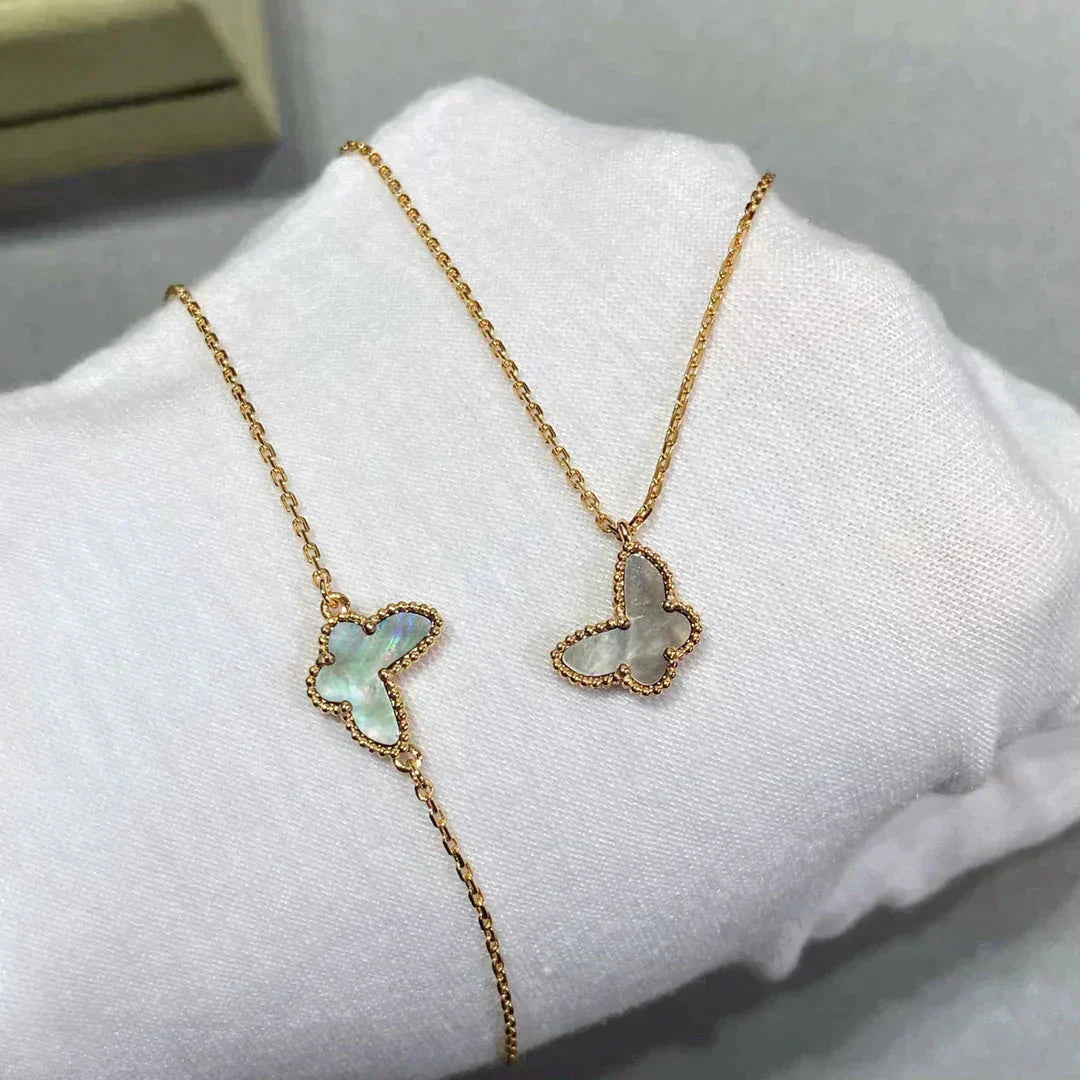 [BIJOUX]BUTTERFLY DARK MOP BUTTERFLY BRACELET