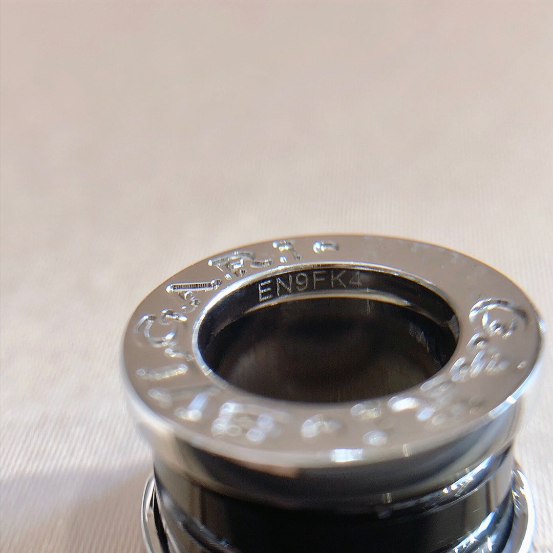 [BIJOUX] COLLIER ARGENT CÉRAMIQUE NOIRE ZÉRO 1