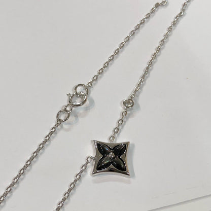 [BIJOUX]STAR BLACK MOP NECKLACE