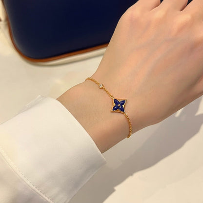 [BIJOUX]COLOR STAR PINK GOLD DIAMOND BRACELET