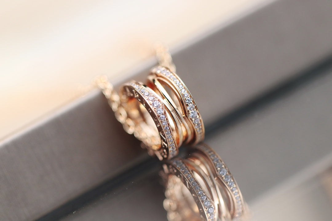 [BIJOUX] COLLIER ZERO 1 OR ROSE