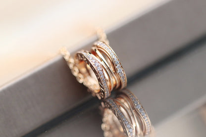 [BIJOUX] COLLIER ZERO 1 OR ROSE