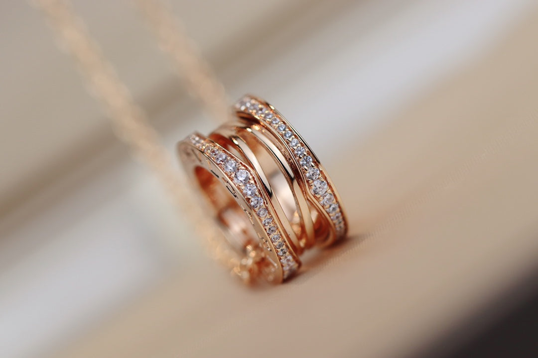 [BIJOUX] COLLIER ZERO 1 OR ROSE