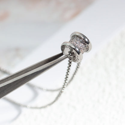 [BIJOUX]ZERO 1 SILVER DIAMOND NECKLACE