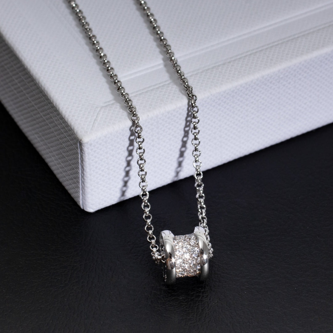 [BIJOUX]ZERO 1 SILVER DIAMOND NECKLACE