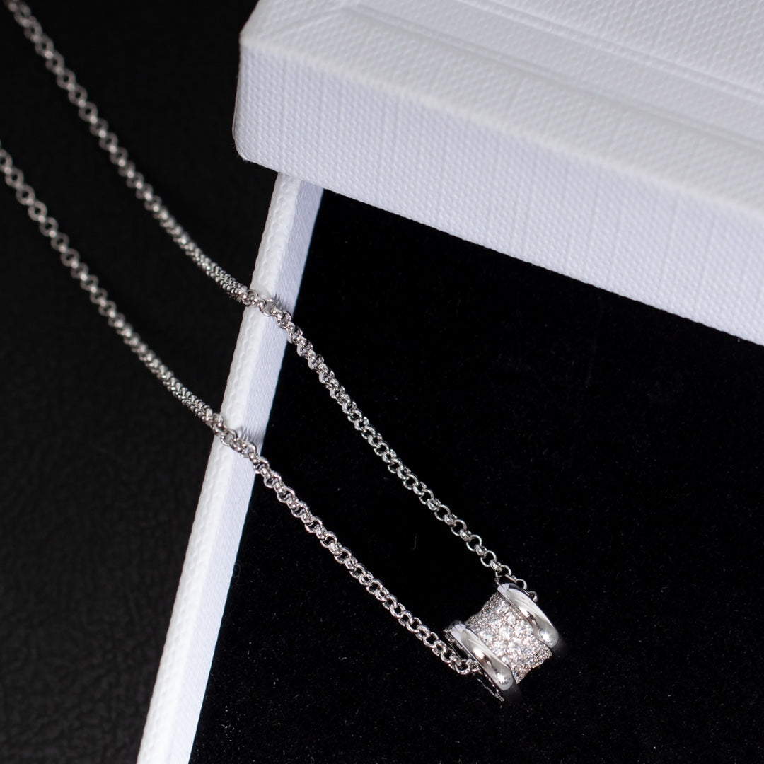 [BIJOUX]ZERO 1 SILVER DIAMOND NECKLACE