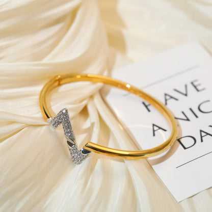 [BIJOUX]VOLTE UPSITE DOWN GOLD DIAMOND BRACELET