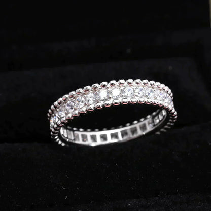 [BIJOUX]PERLEE DIAMOND SILVER RING