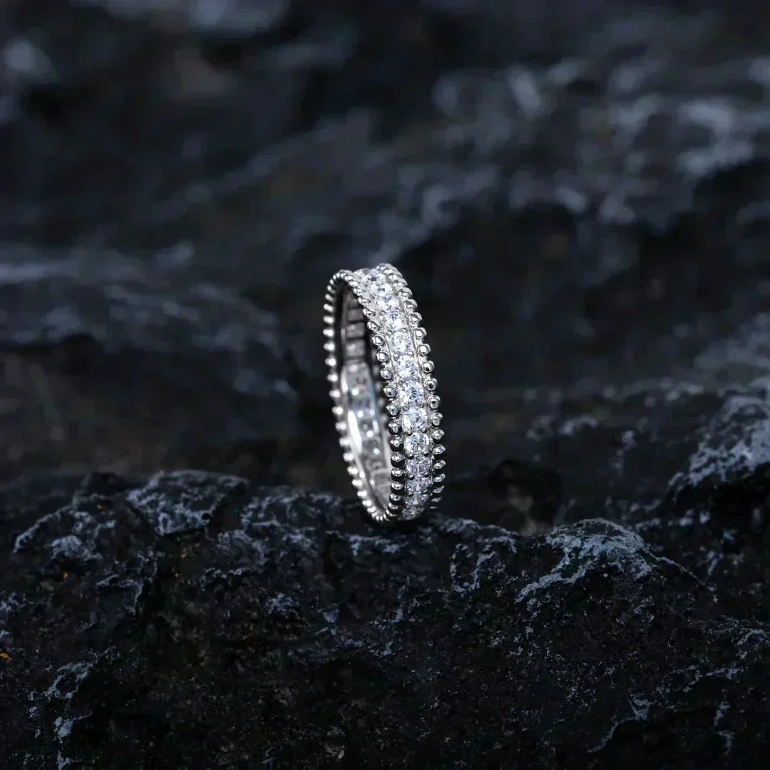 [BIJOUX]PERLEE DIAMOND SILVER RING