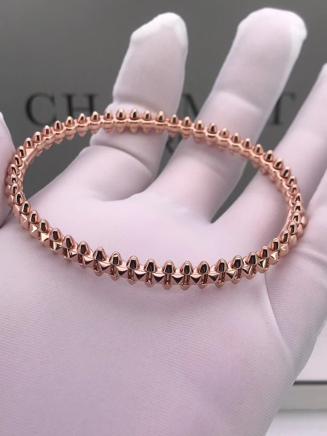[BIJOUX]BRACELET CLASH OR ROSE