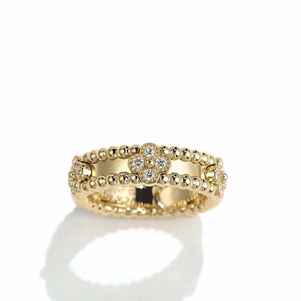 [BIJOUX]PERLEE GOLD DIAMOND RING