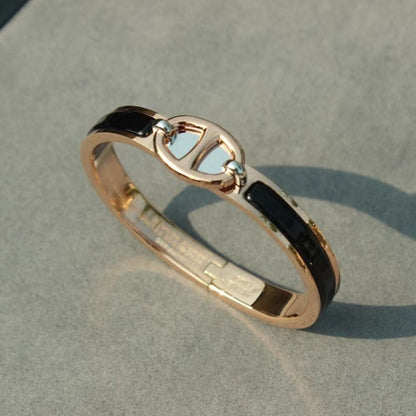 [BIJOUX]CLIC CHAINE PINK GOLD BRACELET