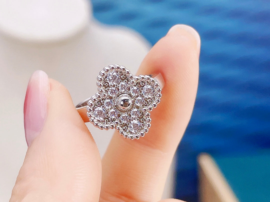 [BIJOUX]CLOVER DIAMOND RING