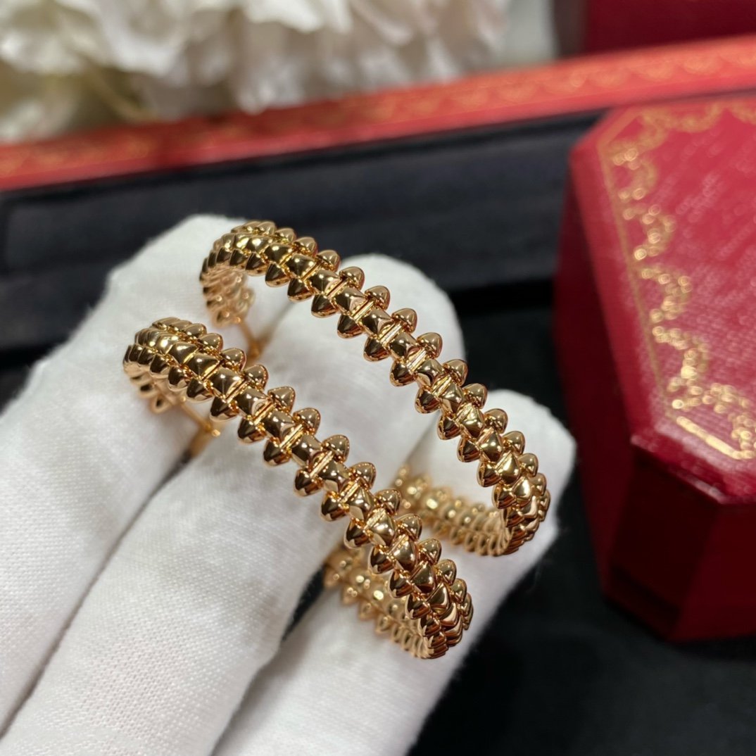 [BIJOUX]CLASH LARGE HOOP EARRINGS