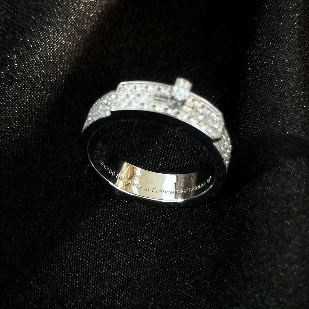 [BIJOUX]KELLY SILVER DIAMOND RING