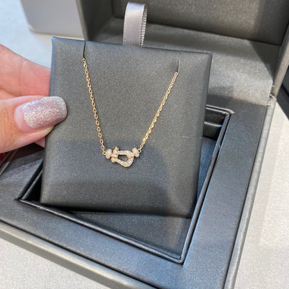 [BIJOUX]FORCE 10 DIAMOND PINK GOLD NECKLACE MINI MODEL