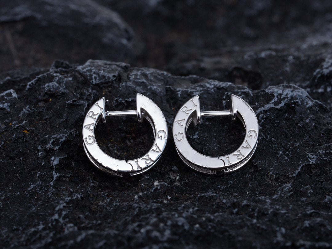 [BIJOUX]ZERO 1 MINI SILVER DIAMOND EARRINGS