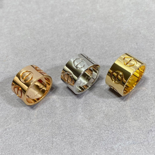 [BIJOUX]LOVE 11MM LARGE RING