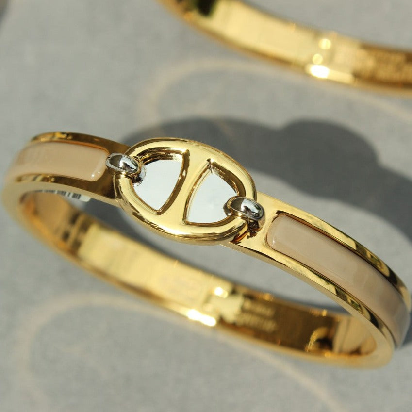 [BIJOUX]CLIC CHAINE GOLD BRACELET