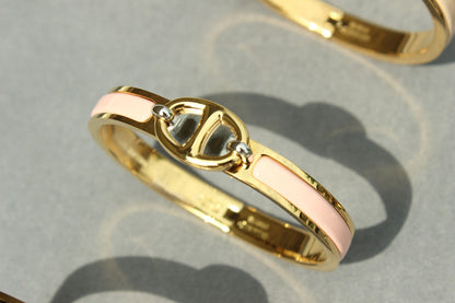 [BIJOUX]CLIC CHAINE GOLD BRACELET
