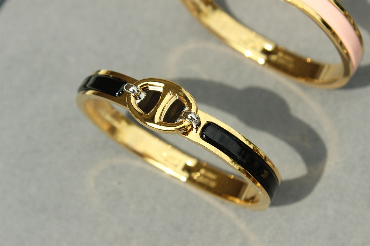 [BIJOUX]CLIC CHAINE GOLD BRACELET
