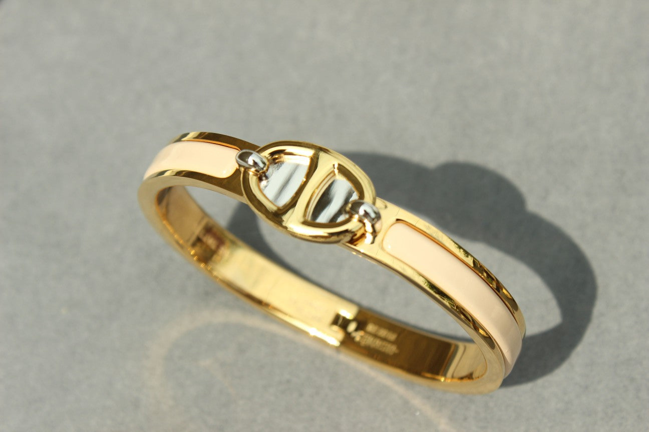 [BIJOUX]CLIC CHAINE GOLD BRACELET