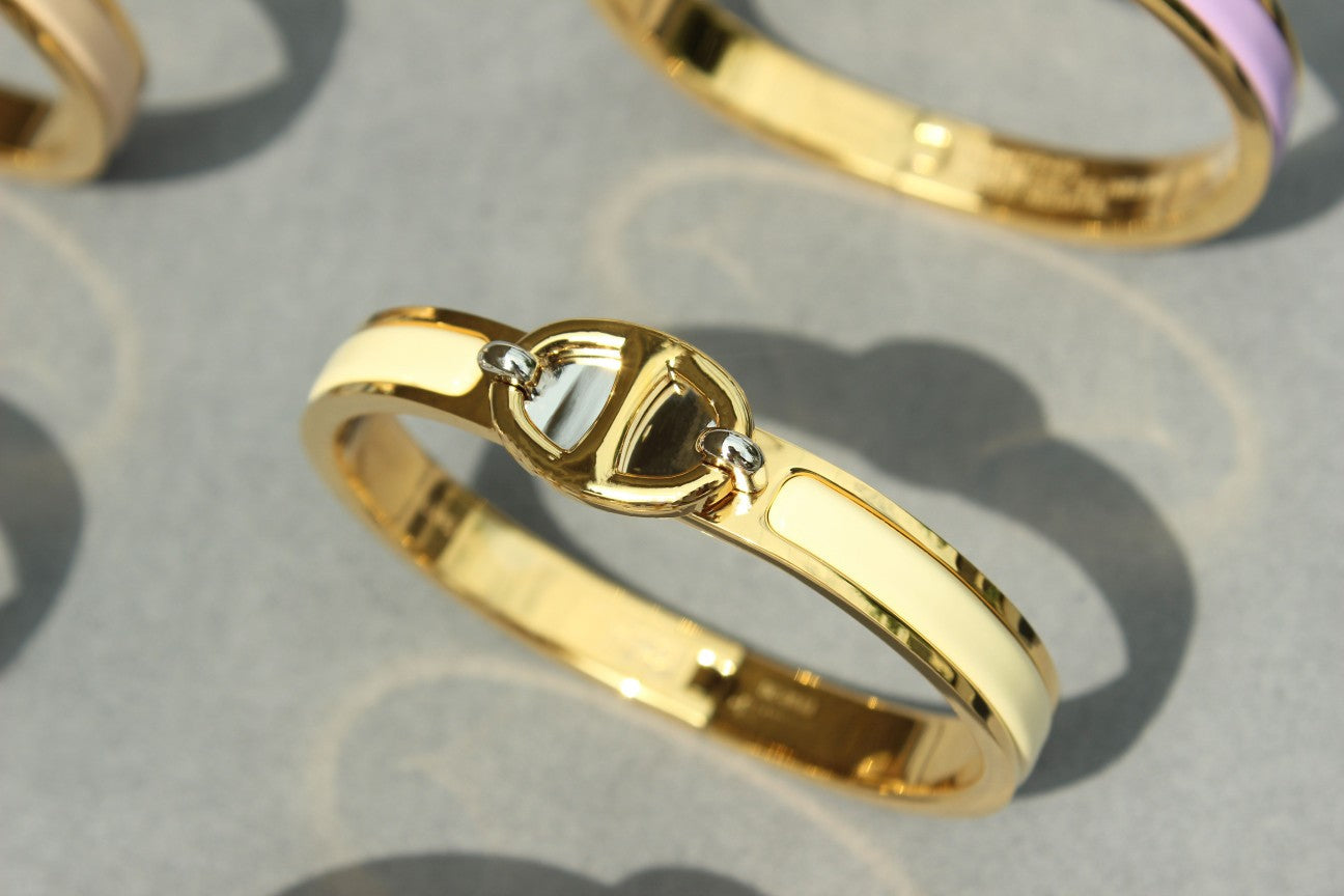 [BIJOUX]CLIC CHAINE GOLD BRACELET