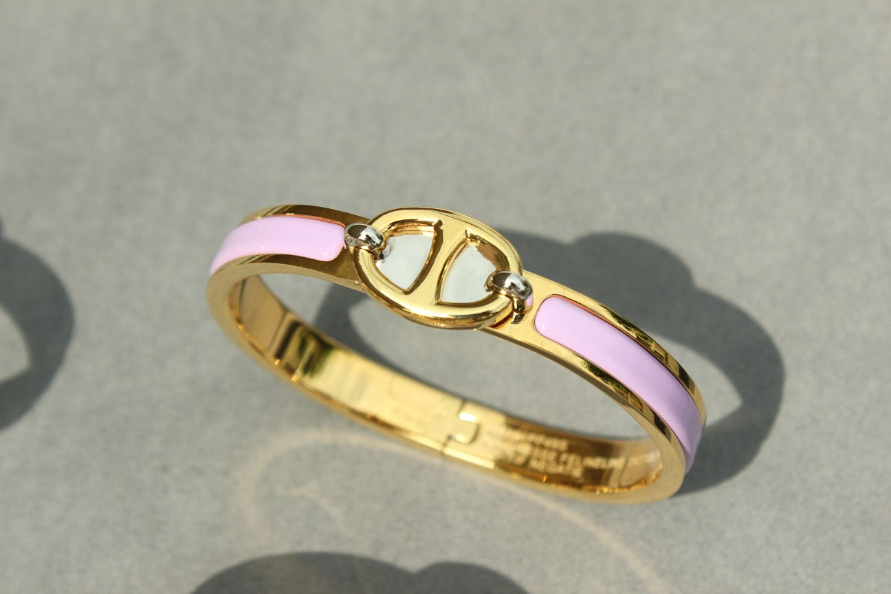 [BIJOUX]CLIC CHAINE GOLD BRACELET
