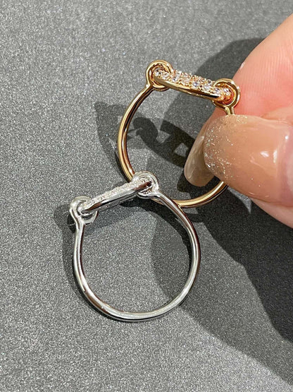 [BIJOUX]RONDE SMALL DIAMOND RING