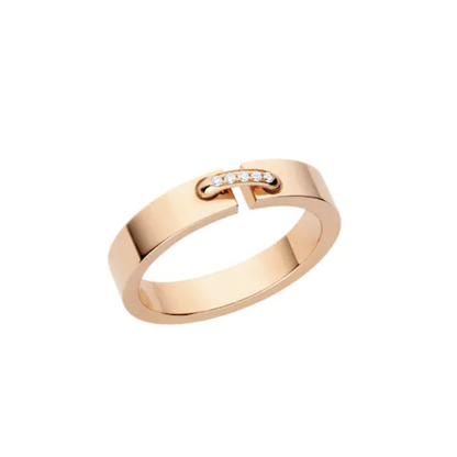 [BIJOUX]BAGUE ALLIANCE LIENS VIDENCE DIAMANT 4MM