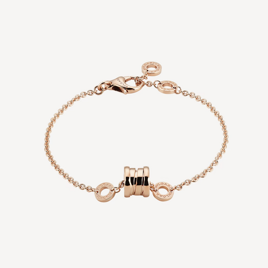[BIJOUX]BRACELET ZERO 1 EN OR ROSE DOUX