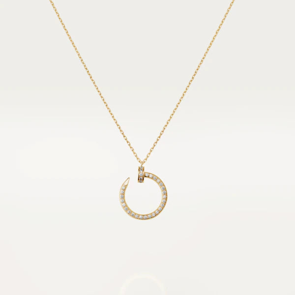 [BIJOUX]COLLIER JUSTE OR DIAMANTS