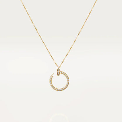[BIJOUX]COLLIER JUSTE OR DIAMANTS