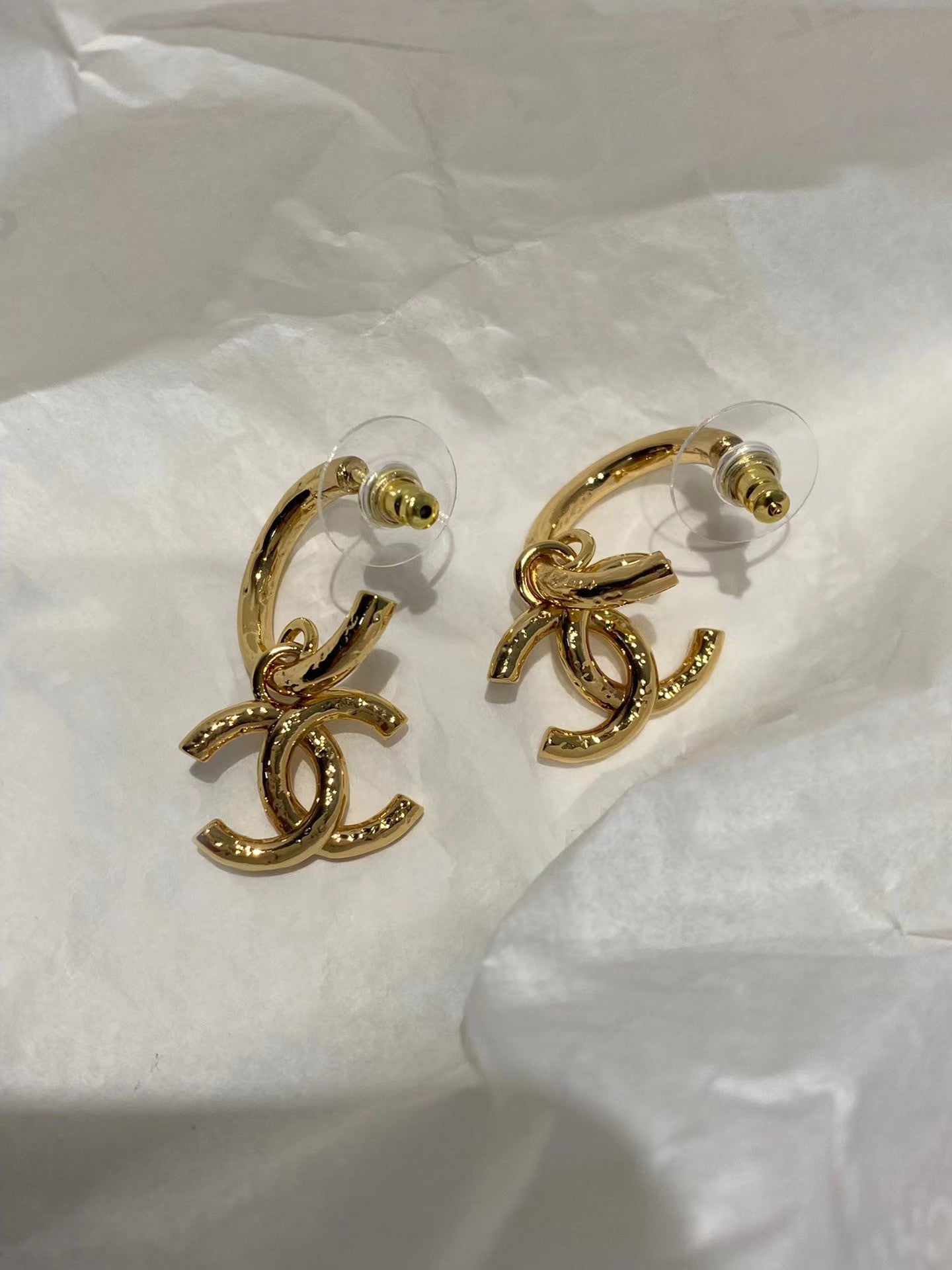 [Personalized] CC PENDANT EARRINGS