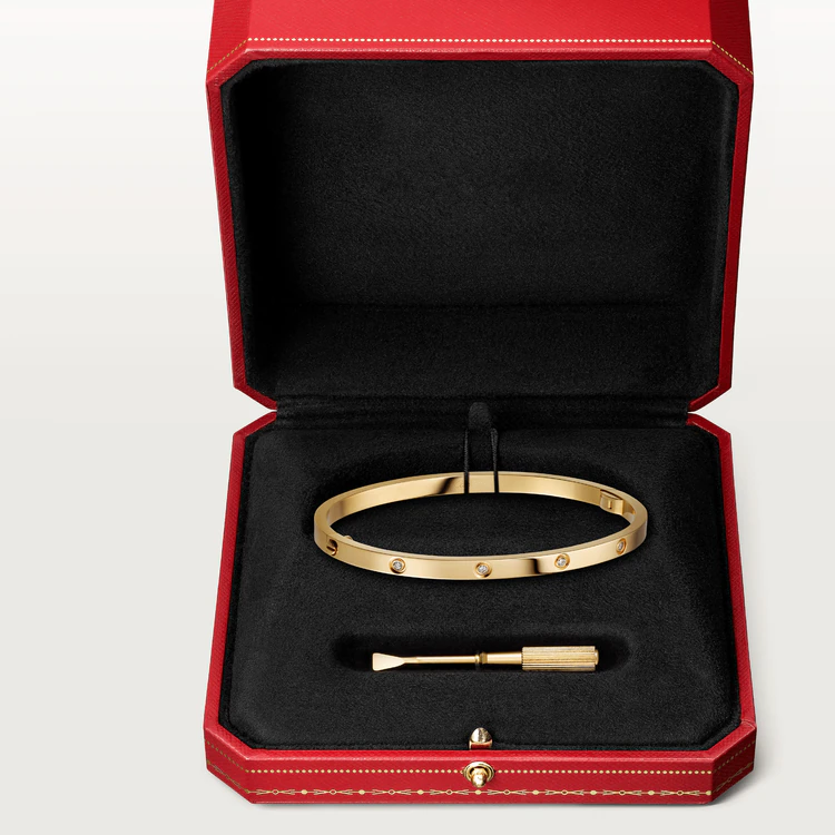 [BIJOUX]BRACELET LOVE 3.65MM 10 DIAMANTS