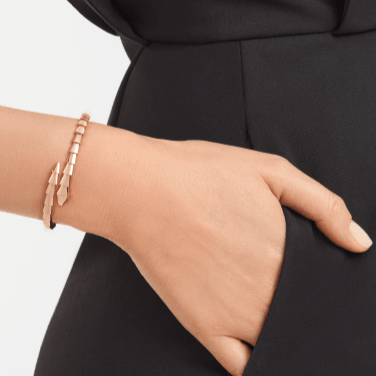 [BIJOUX]SERPENTI VIPER PINK GOLD BRACELET