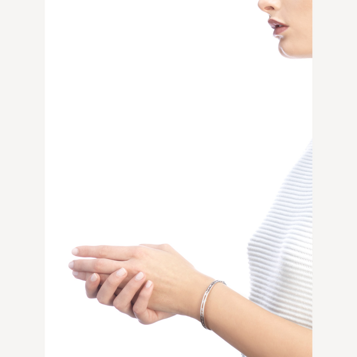 [BIJOUX]ZERO 1 スパイラルロゴ シルバーブレスレット