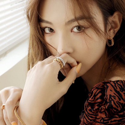 [BIJOUX]CLASH PETITES BOUCLES D'OREILLES CRÉOLES