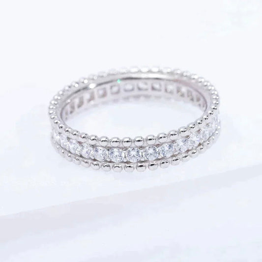 [BIJOUX]PERLEE DIAMOND SILVER RING
