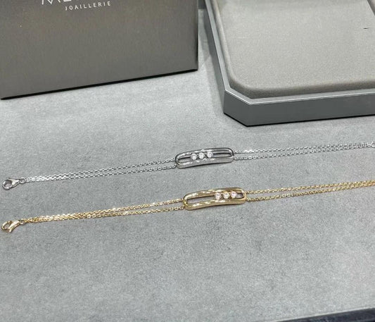 [BIJOUX] MSK ムーヴ ブレスレット ゴールド シルバー