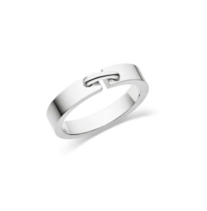 [BIJOUX]BAGUE ALLIANCE LIENS VIDENCE 4MM