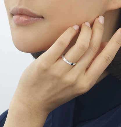 [BIJOUX]アライアンス リアン ヴィデンス ダイヤモンド 3MM リング