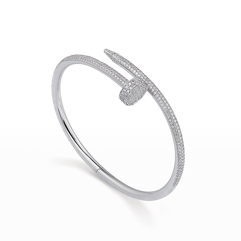 [BIJOUX]JUSTE BRACELET 3.5MM TOUS DIAMANTS