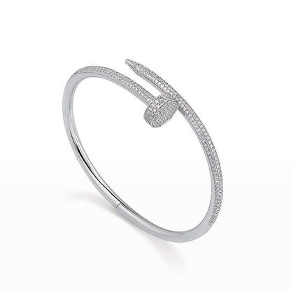 [BIJOUX]JUSTE BRACELET 3.5MM TOUS DIAMANTS