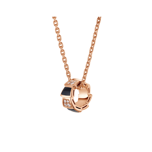 [BIJOUX]COLLIER DIAMANTS SERPENTI PÉDANT