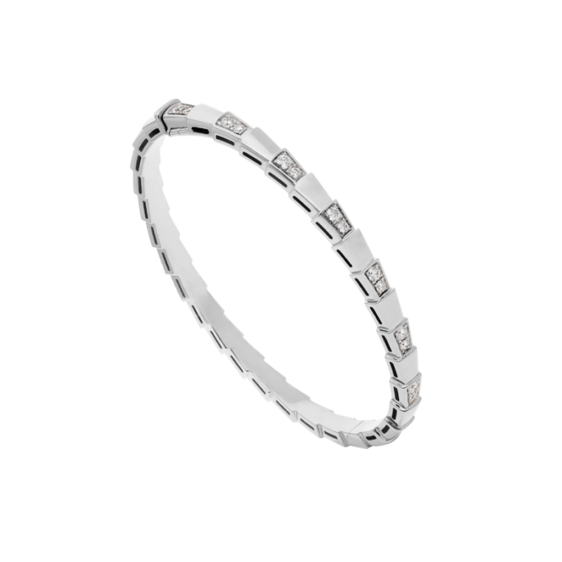 [BIJOUX]BRACELET SERPENTI ARGENT DIAMANT