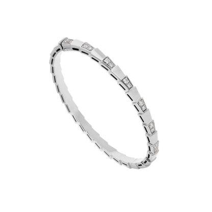 [BIJOUX]BRACELET SERPENTI ARGENT DIAMANT