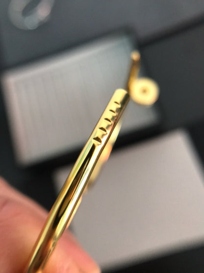 [BIJOUX]JUSTE BRACELET 3.5MM DIAMANTS